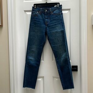 Levi’s dark wash jeans
